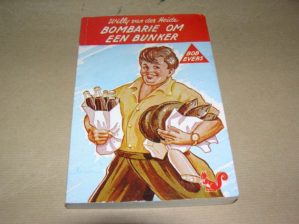 Bombarie om een Bunker - Willy van der Heide, Gelezen, Ophalen of Verzenden, Willy van der Heide, Fictie