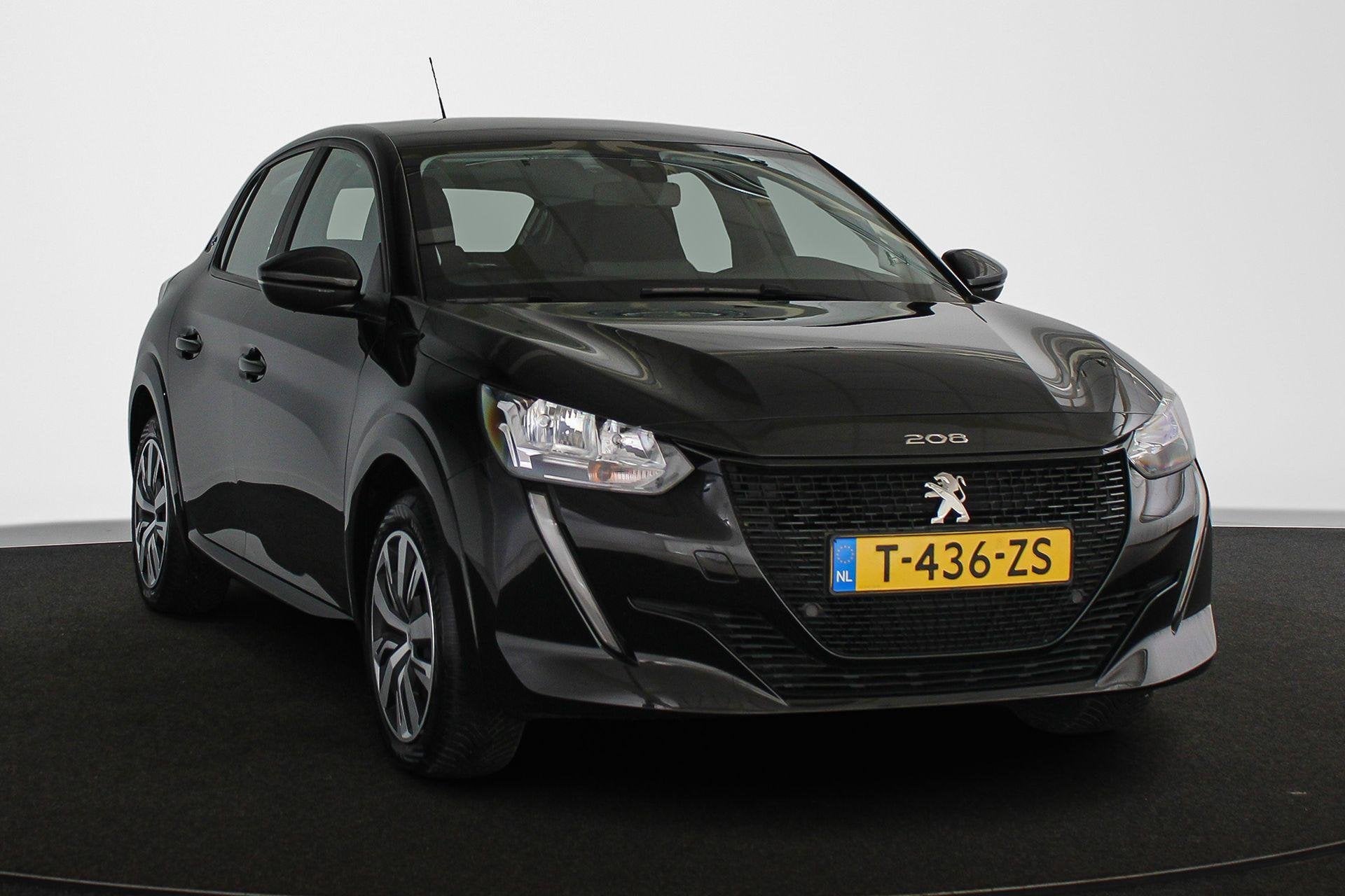Peugeot e-208 EV Active 50 kWh Apple CarPlay Airco, Auto diversen, Automaat, Zwart, Elektrisch, Peugeot