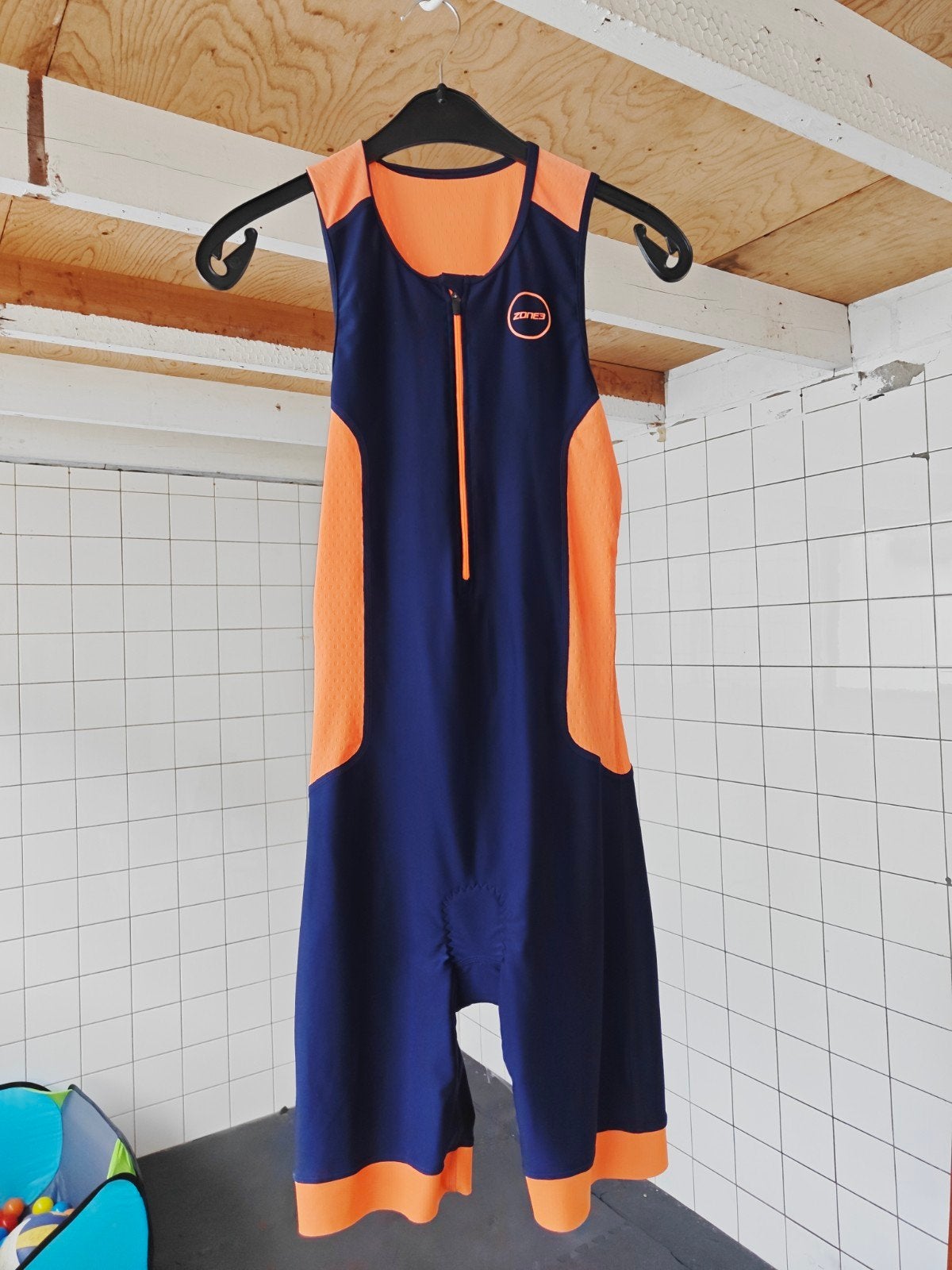 Zone3 Tri Suit - Blauw/Oranje, Ophalen of Verzenden, Zo goed als nieuw, Bovenkleding