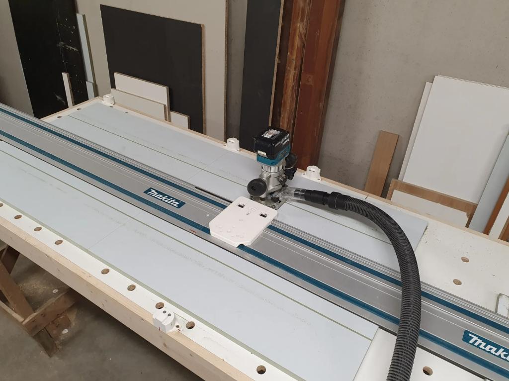 makita geleiderail adapter, Ophalen of Verzenden