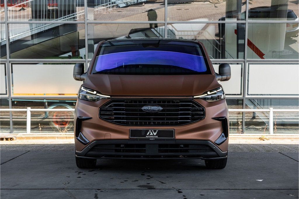 Ford Transit Custom 320 2.0 TDCI L2H1 | ACC | Blind Spot | C, Auto's, Bestelauto's, Gebruikt, 4 cilinders, 2800 kg, Zwart