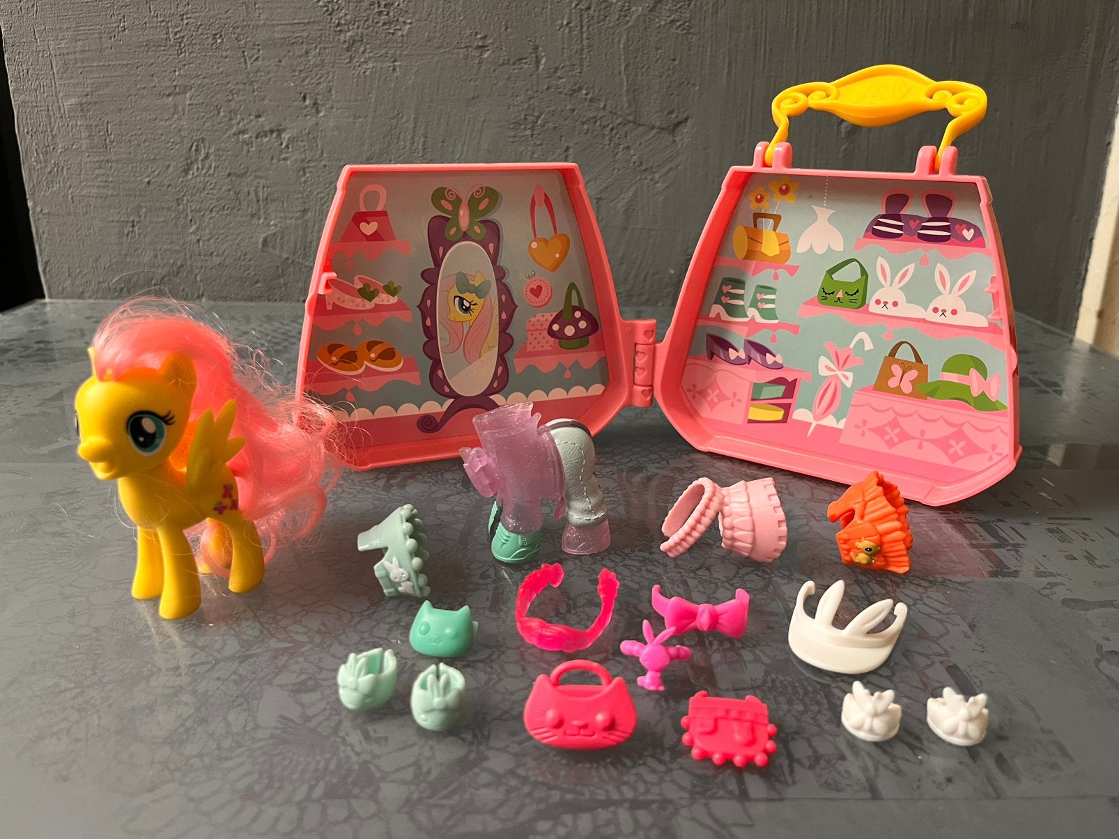 My Little Pony verkleedset Fluttershy, Kinderen en Baby's, Speelgoed | My Little Pony, Ophalen of Verzenden, Zo goed als nieuw