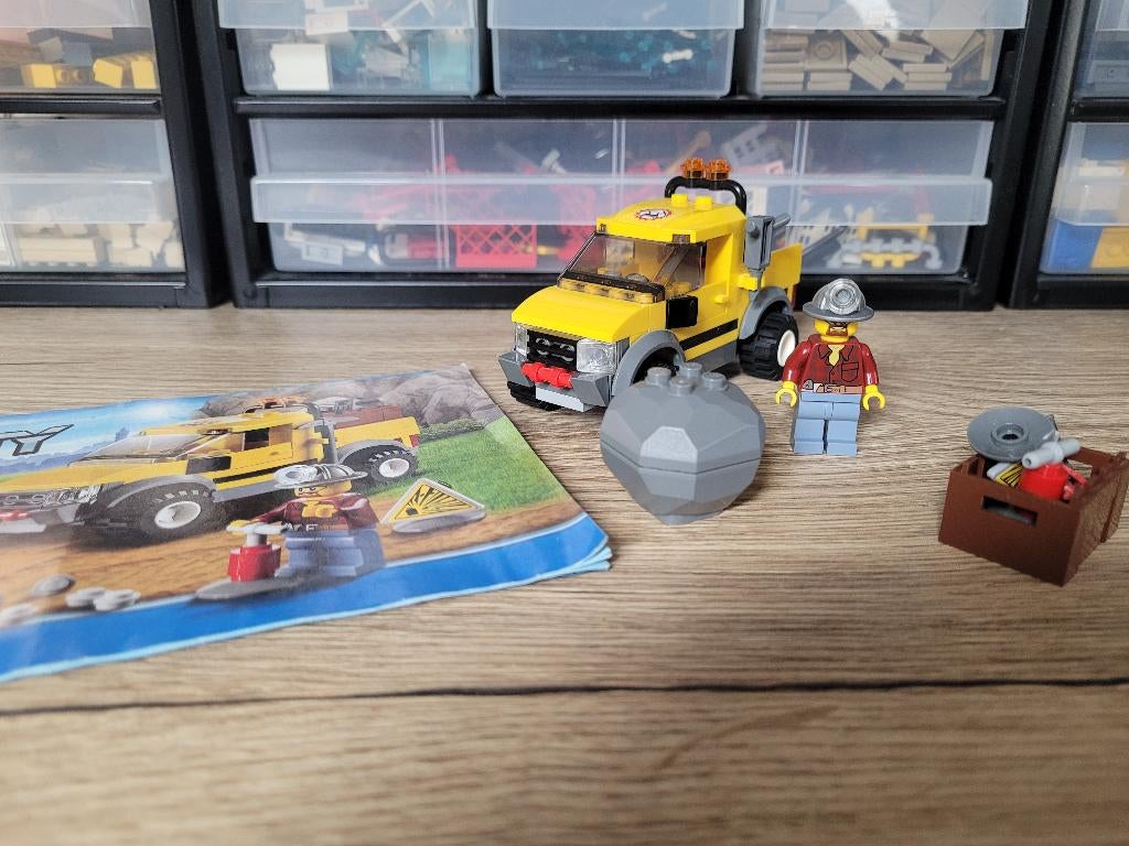 Lego City 4200, Mining 4x4, Compleet, City, Lego, Ophalen of Verzenden