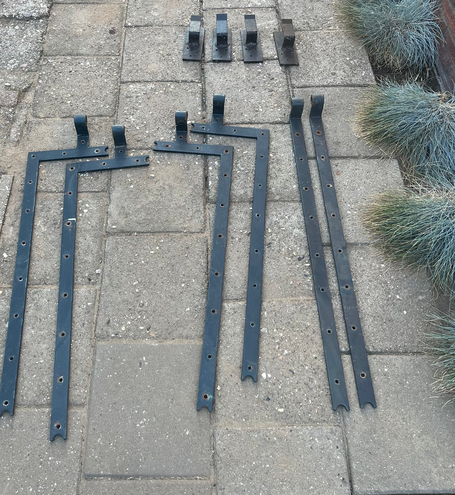 IJzerwaren - hengen - balkhouders, Ophalen, Gebruikt, 250 mm of meer, Overige typen