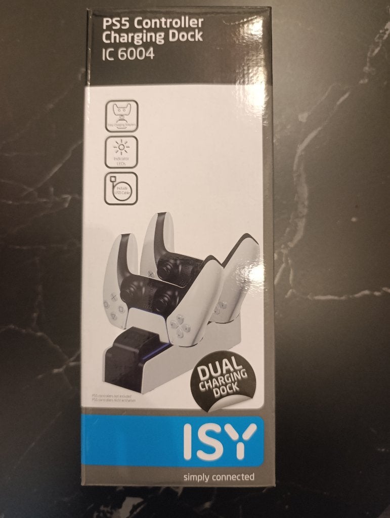 oplaadstation voor 2 DualSense voor PS5, Ophalen of Verzenden, Nieuw, Voeding, Oplader of Kabel, PlayStation 5