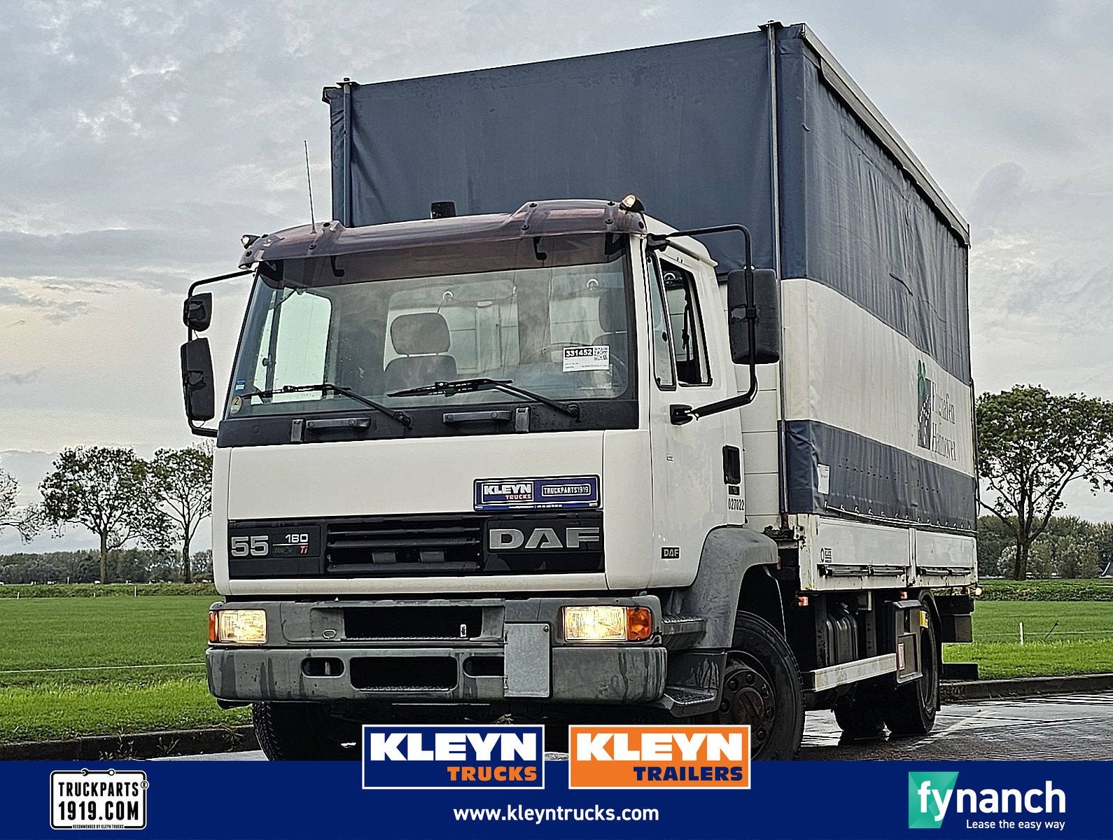 DAF LF 55.180, ABS, 179 pk, Wit, Bedrijf