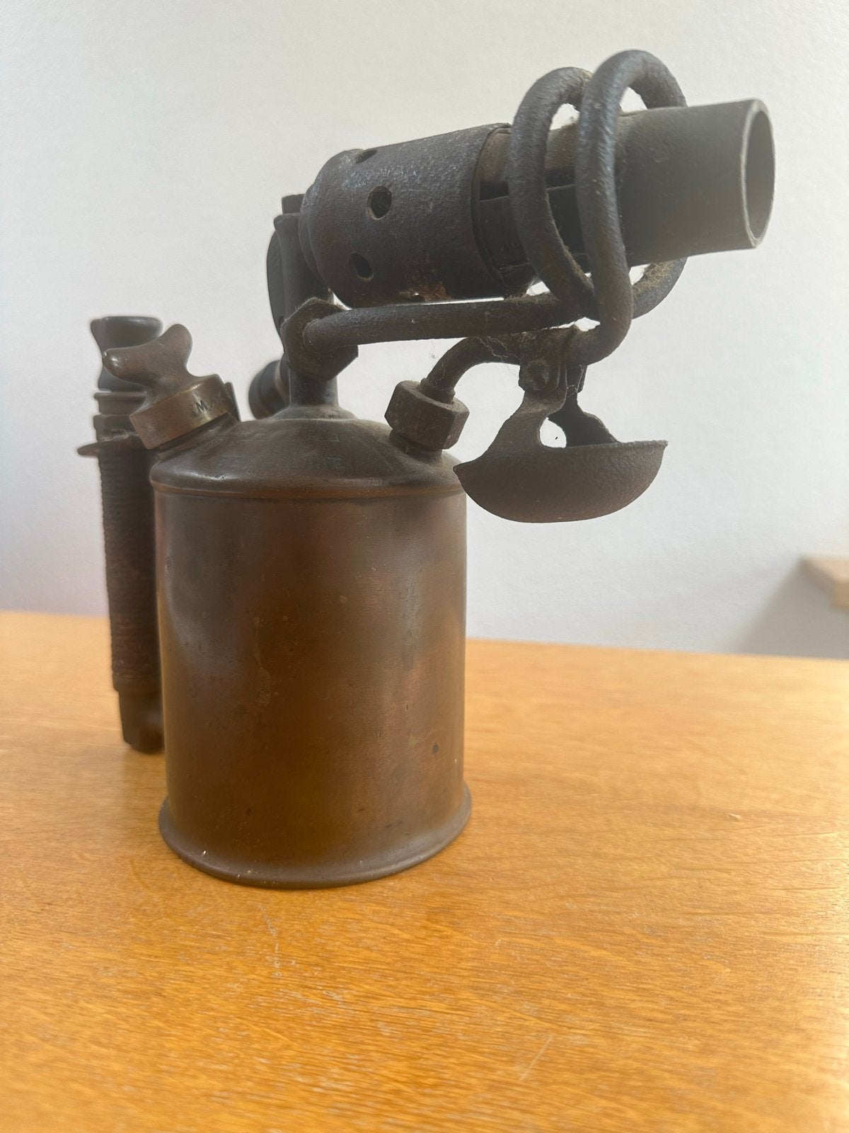 Antieke Zweedse soldeerlamp, Made in Sweden Stockholm, Ophalen of Verzenden