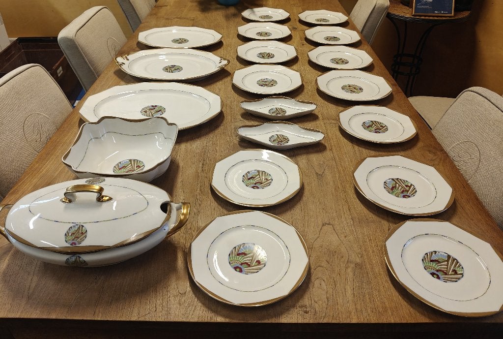 20-delig Limoges servies, Overige merken, Klassiek, Ophalen of Verzenden, Zo goed als nieuw