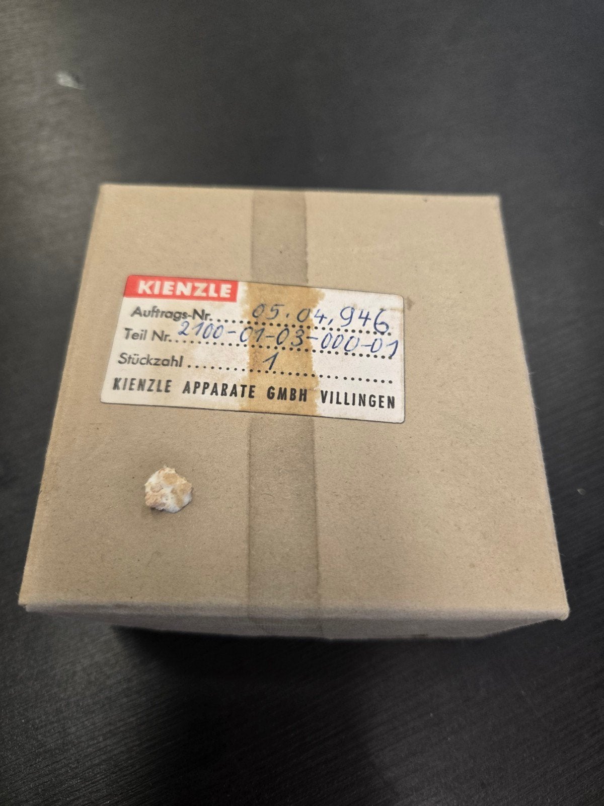 Vintage Kienzle 24-uurs klok - Auto/Vliegtuig/Vrachtwagen, Ophalen of Verzenden