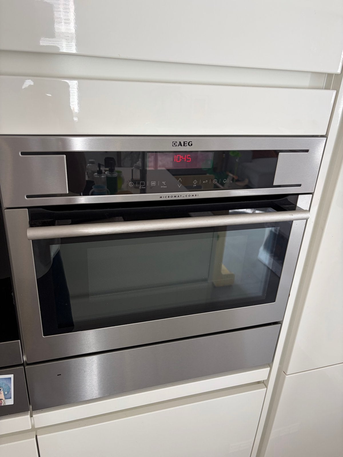 AEG KM8403101M Combi-oven, Ophalen, 45 tot 50 cm, Gebruikt, Combi-oven
