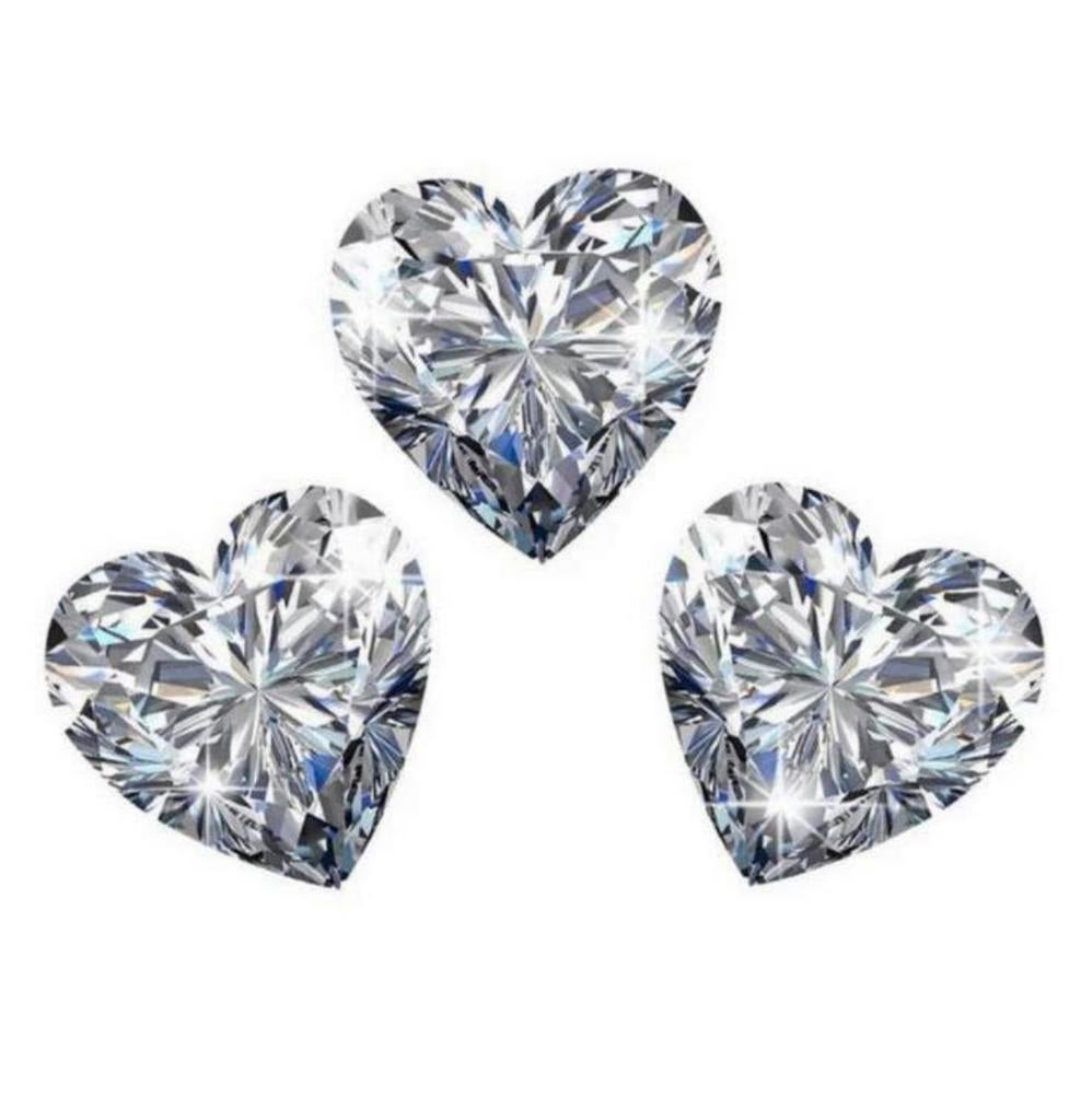 Moissanite in verschillende vormen, Ophalen of Verzenden, Nieuw