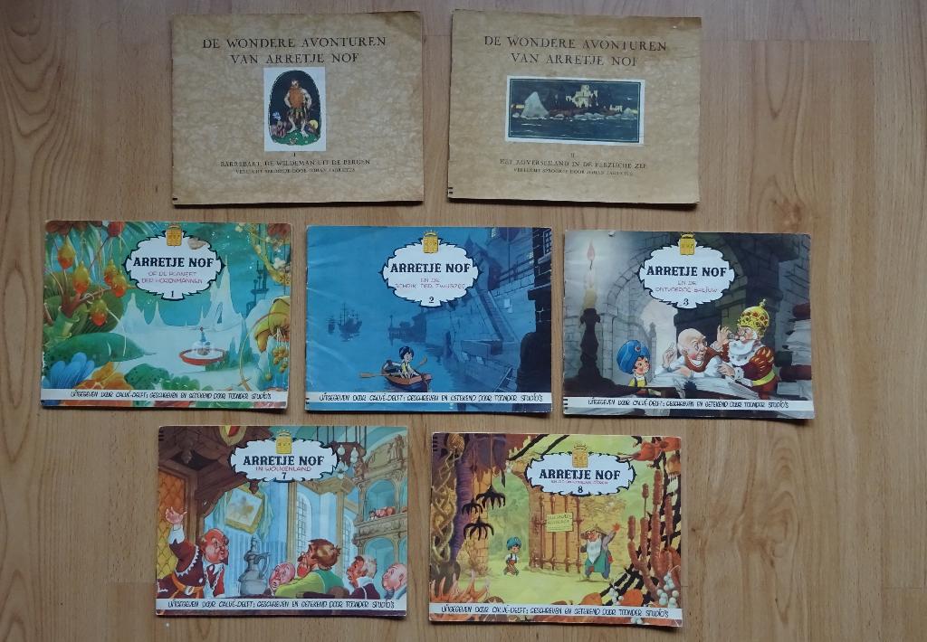 Arretje Nof boekjes, 7 stuks, Ophalen of Verzenden, Gelezen, Prentenboek