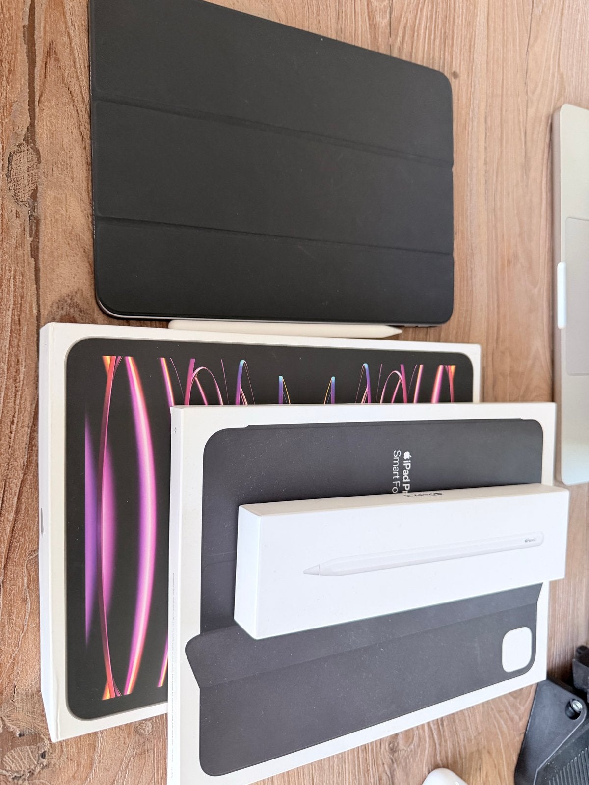 iPad Pro 11" (2022, M2) met Smart Folio & Apple Pencil 2, Computers en Software, Apple iPads, 11 inch, Ophalen of Verzenden, Zo goed als nieuw