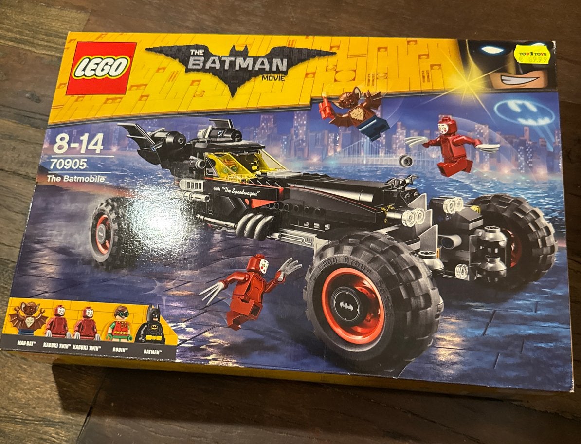Lego The Batman Movie 70905 The Batmobile, Inclusief doos, Overige thema's, Lego, Nieuw