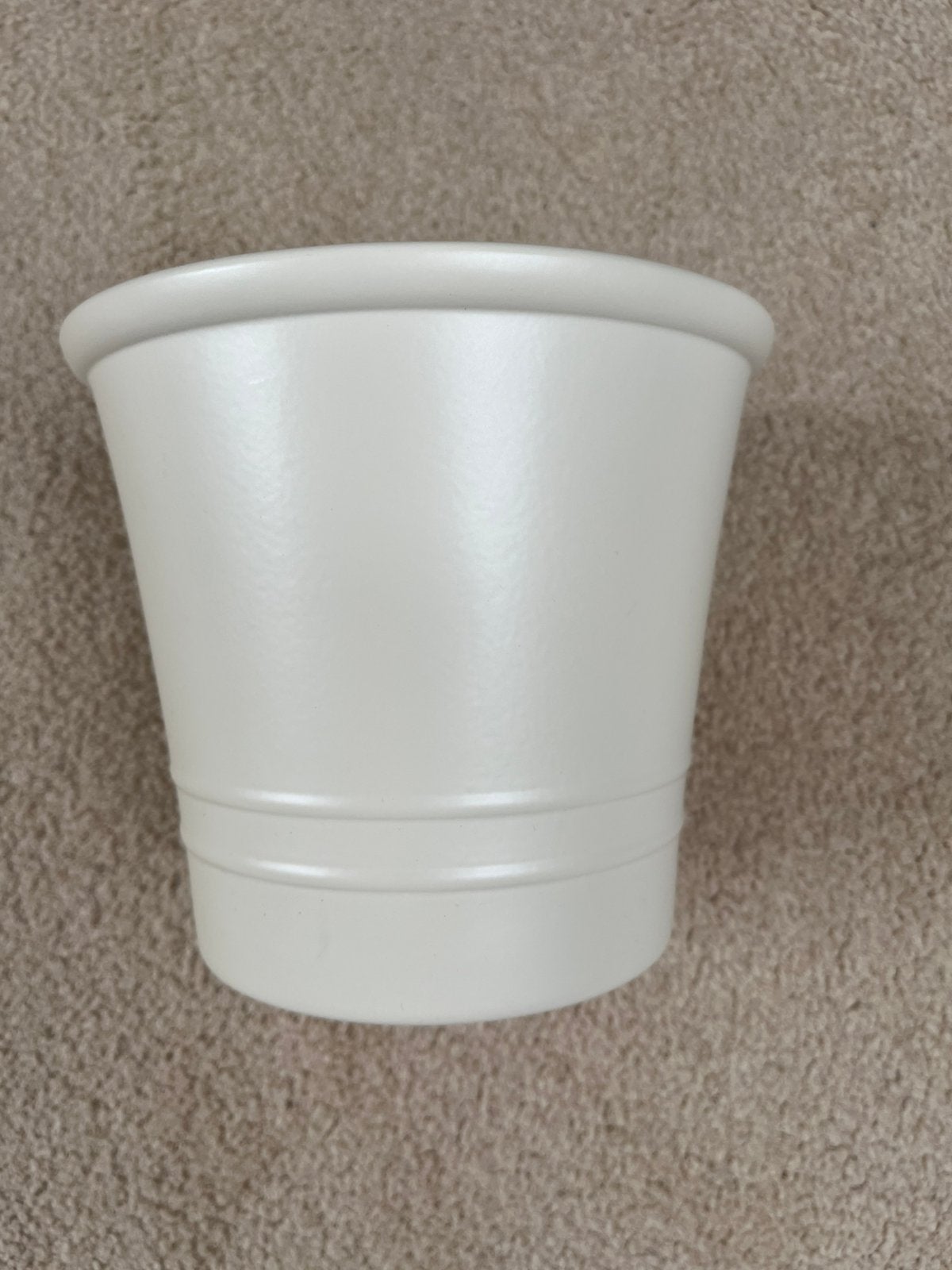 Nieuwe grote beige bloempot. “SCHEURICH”, Tuin en Terras, Bloempotten, Rond, Ophalen of Verzenden, Aardewerk, Binnen