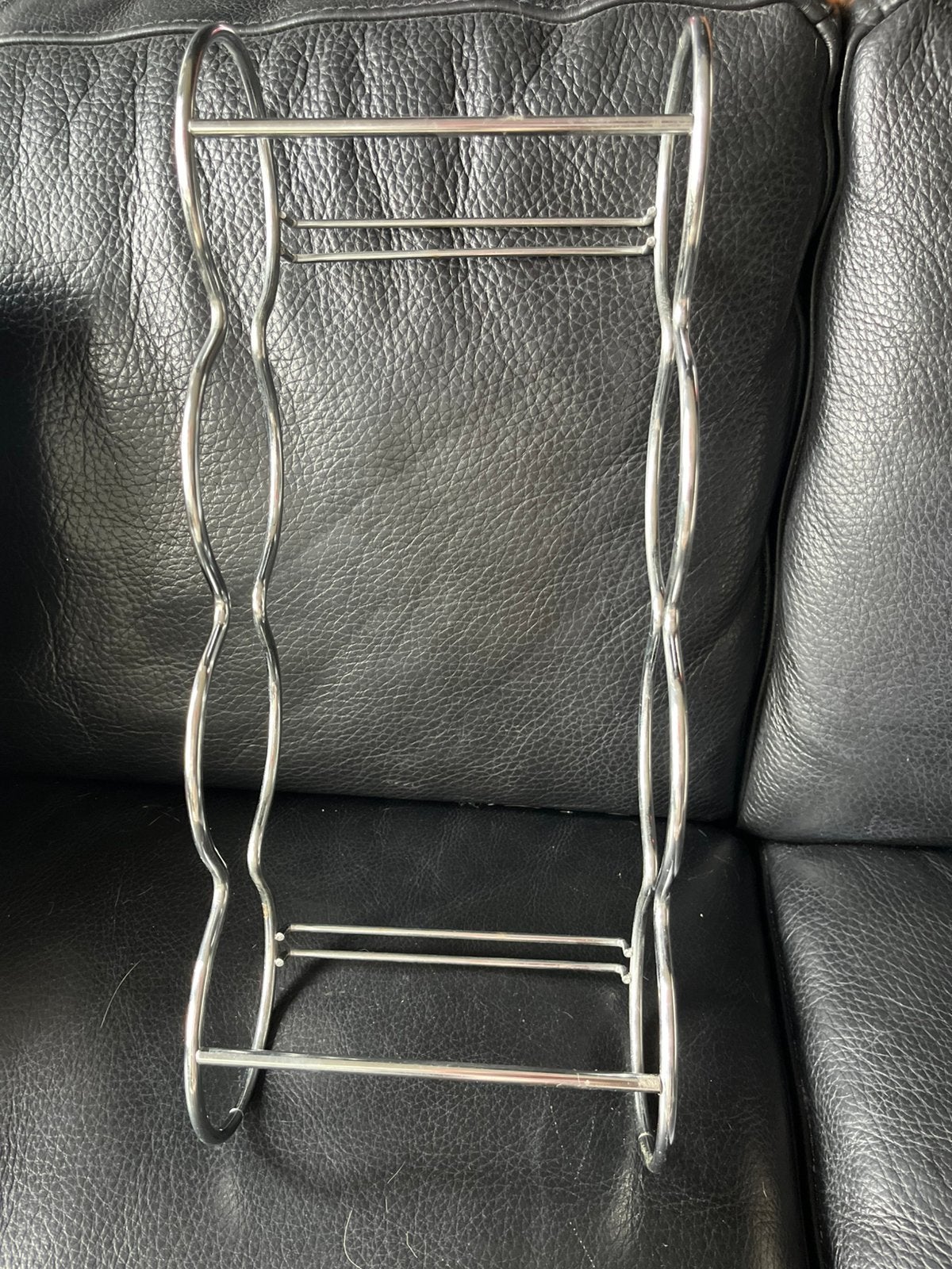 Vintage Chrome Bottle Holder, Ophalen of Verzenden, Gebruikt