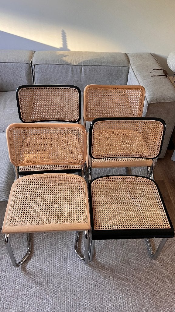 Thonet stijl Marcel Breuer Cesca stoelen 🪩ALLEEN OPHALEN🪩, Ophalen