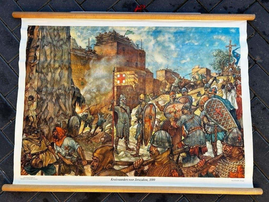 Kruisvaarders voor Jeruzalem, 1099, Ophalen of Verzenden, Geschiedenis