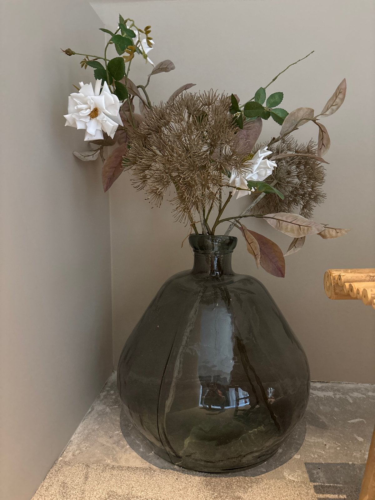 Mica Decorations Glazen Vaas - 100% Gerecycled Glas, Ophalen