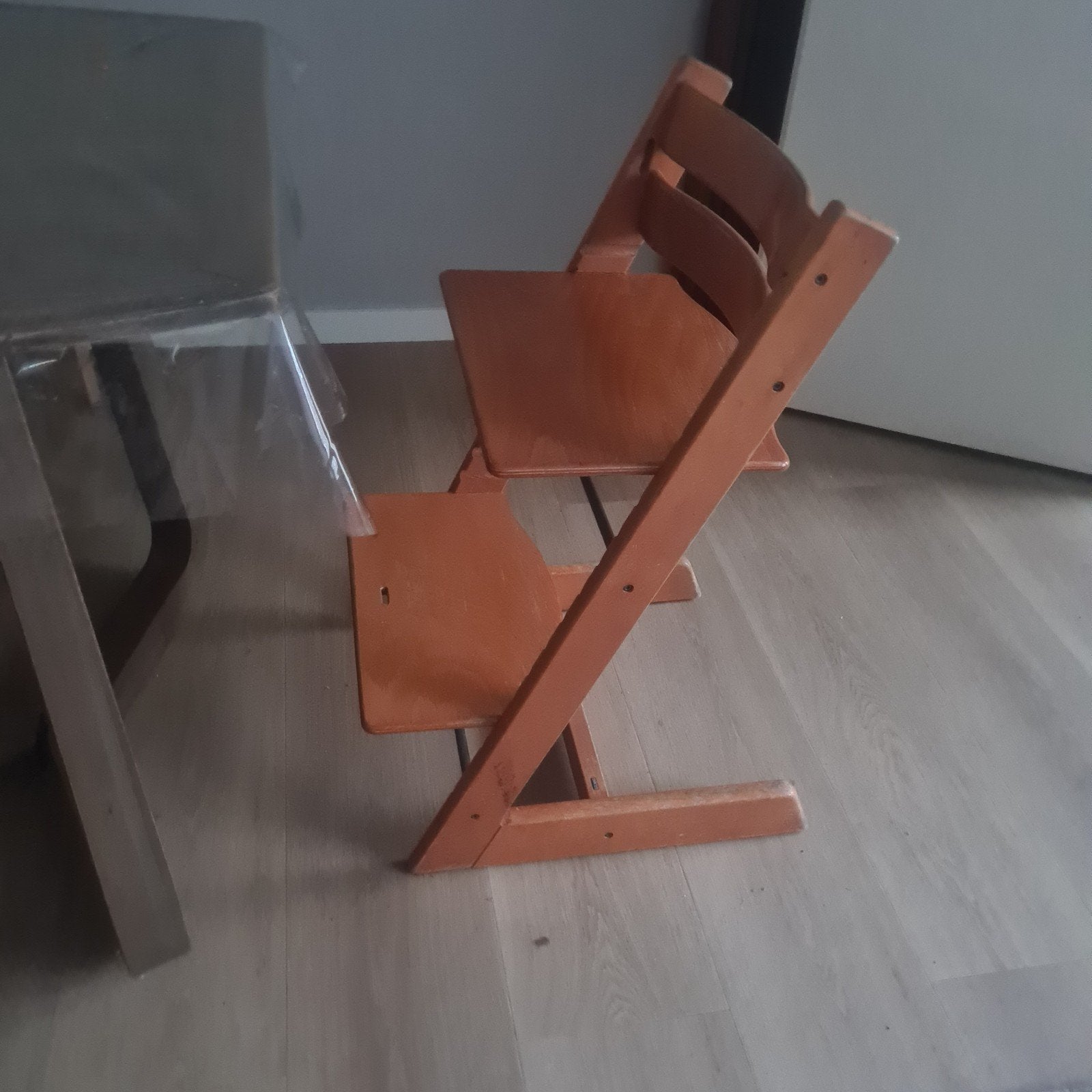 Tripp trapp stokke kinderstoel, Ophalen, Gebruikt, Meegroeistoel