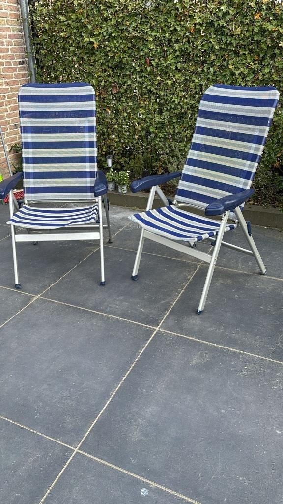 Crespo campingstoel, Ophalen, Gebruikt, Campingstoel