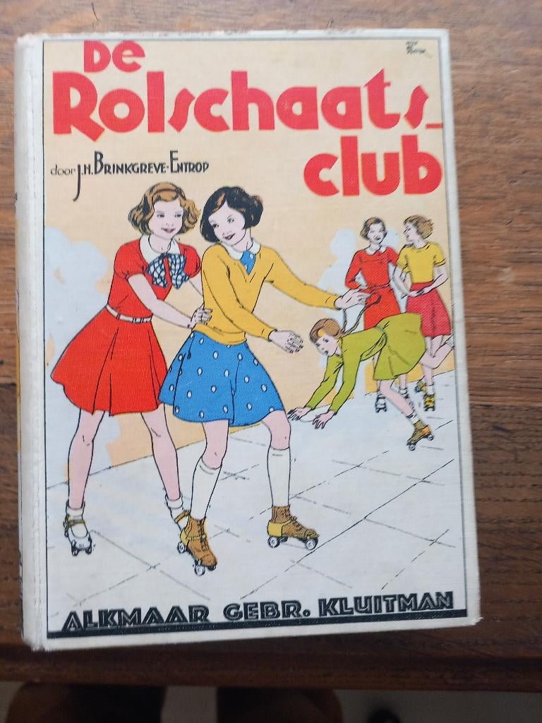 DE ROLSCHAATSCLUB door J.H. Brinkgreve-Entrop, Ophalen of Verzenden, Zo goed als nieuw