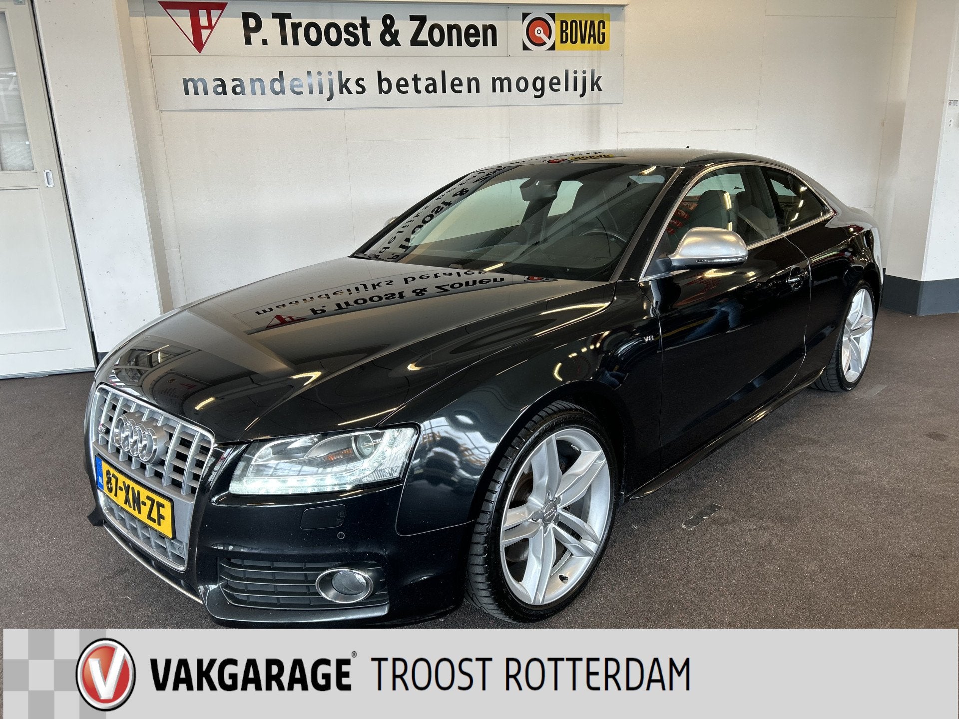 Audi S5 Coupé 4.2 FSI S5 quattro Pro Line Handgeschakeld |, Auto's, Audi, Gebruikt, 4 stoelen, Zwart, Bedrijf