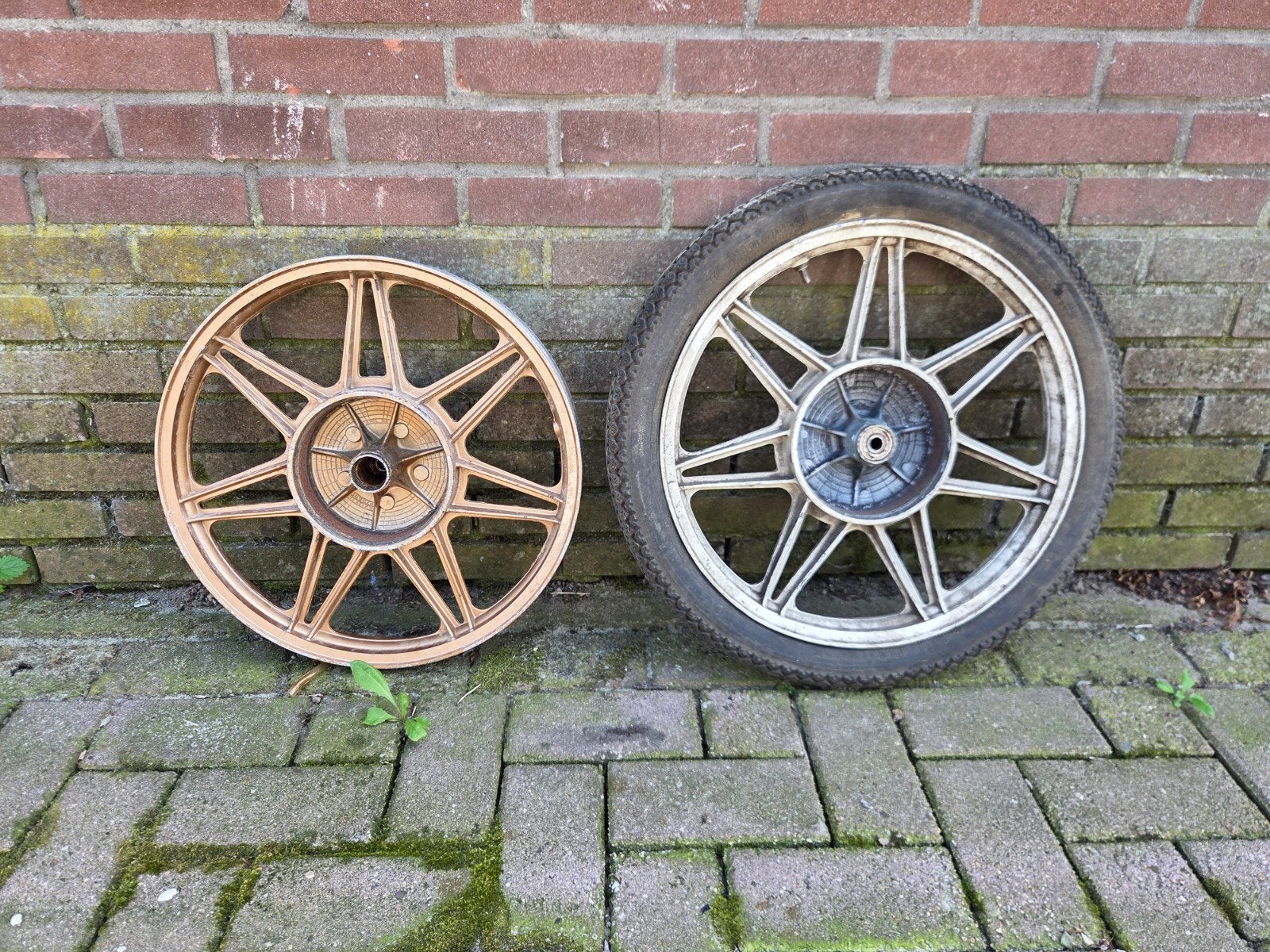 Kreidler set gietwielen 7 spaaks., Ophalen, Gebruikt