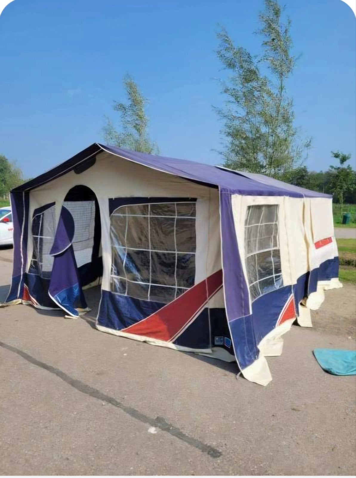 Complete Jamet Texas Deluxe vouwwagen - waterdicht!, Caravans en Kamperen, Tenten, Ophalen