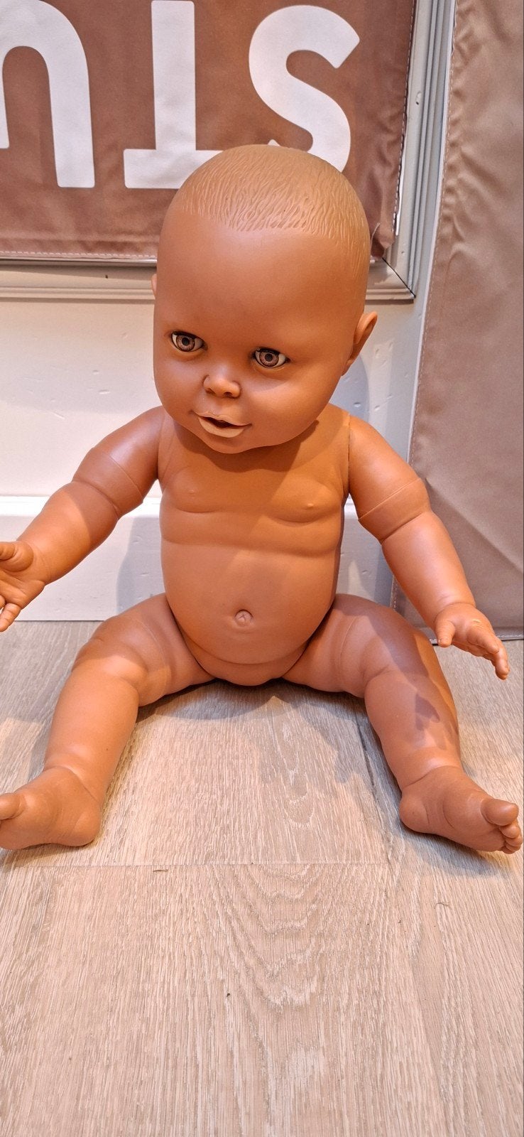 Etalage Babypop Maat 62/68, Ophalen, Gebruikt, Babypop