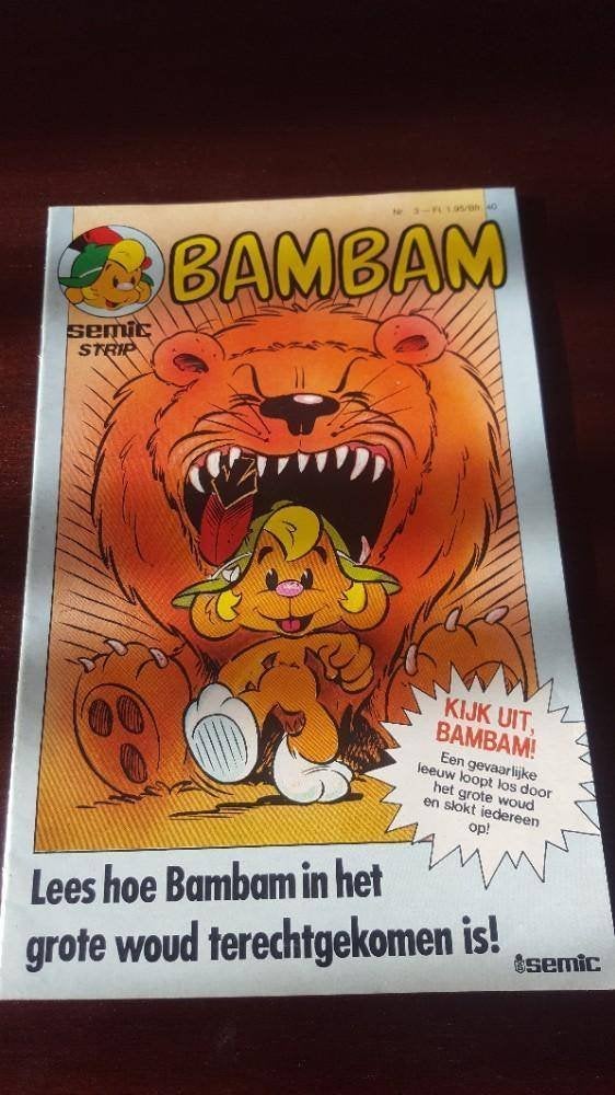 Bambam nr 3, Eén stripboek, Ophalen of Verzenden