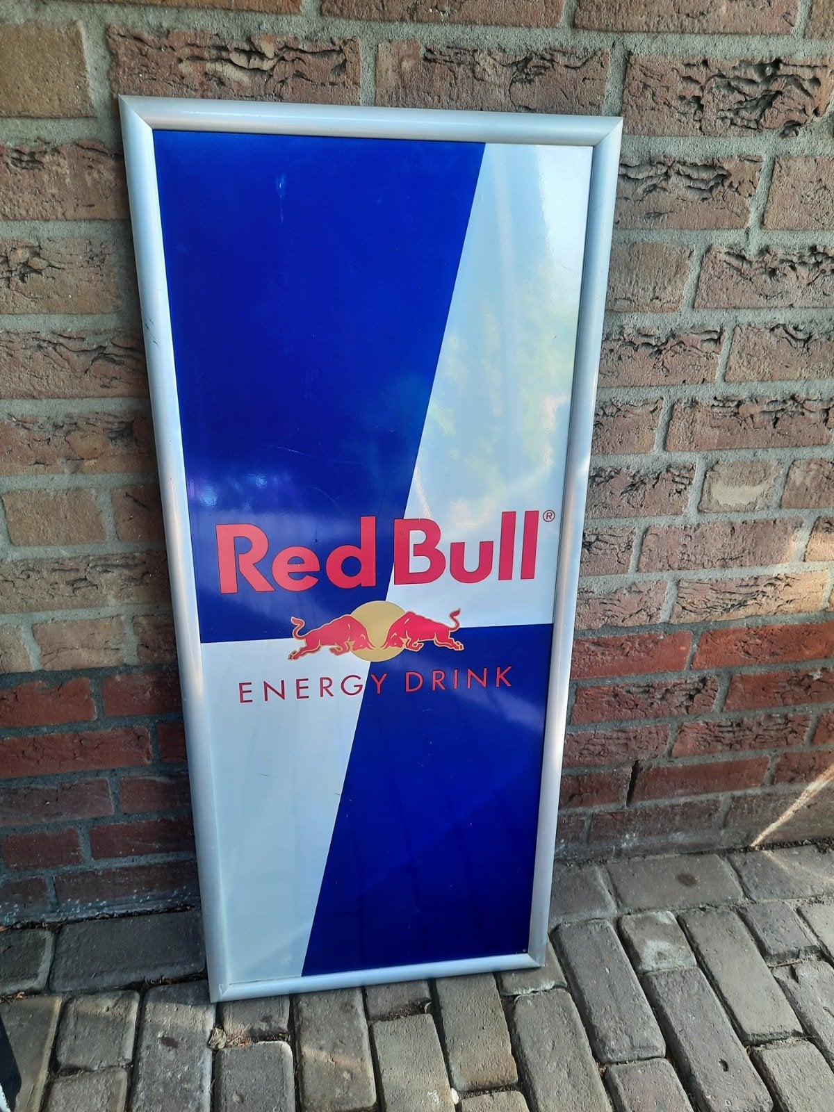 Originele redbull reclamebord, Verzamelen, Merken en Reclamevoorwerpen, Ophalen, Reclamebord