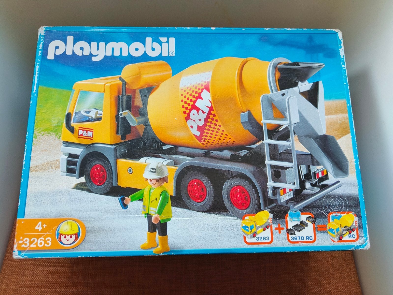 Playmobil betonwagen., Ophalen, Zo goed als nieuw