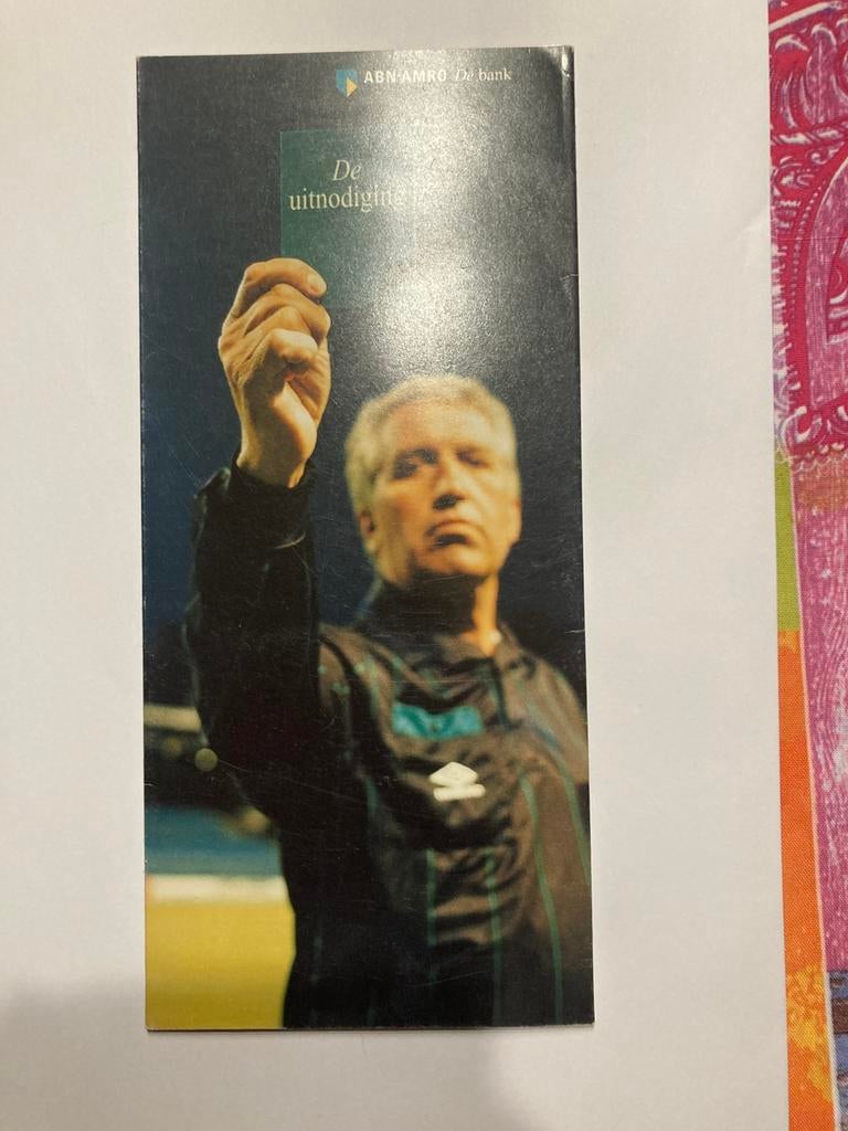 MOOI TICKET INFORMATIE MAPJE ARENA UIT 1996, Ophalen of Verzenden, Zo goed als nieuw, Ajax, Overige typen