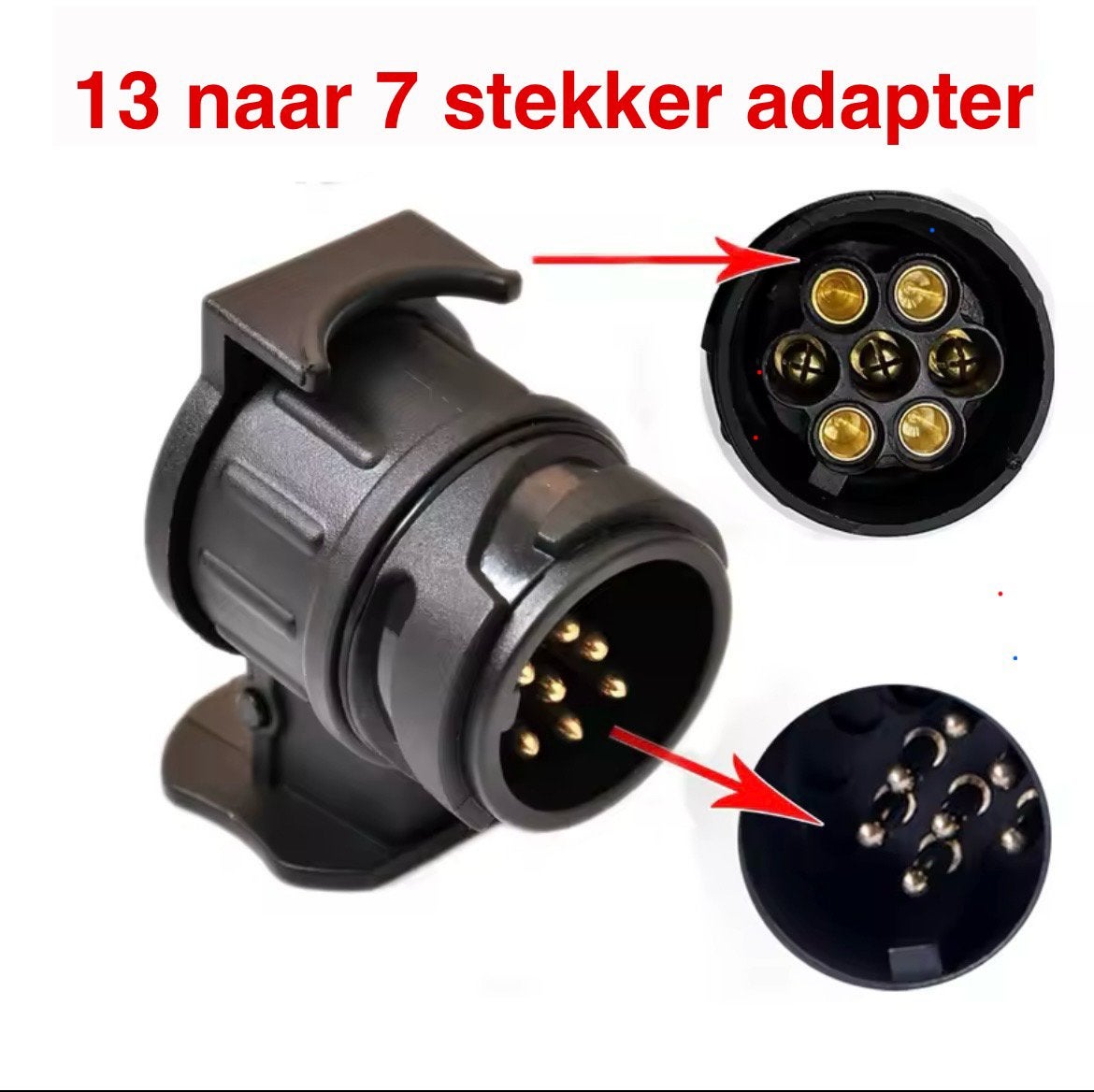 13 naar 7 polige adapter remork remorque, Verzenden, Nieuw