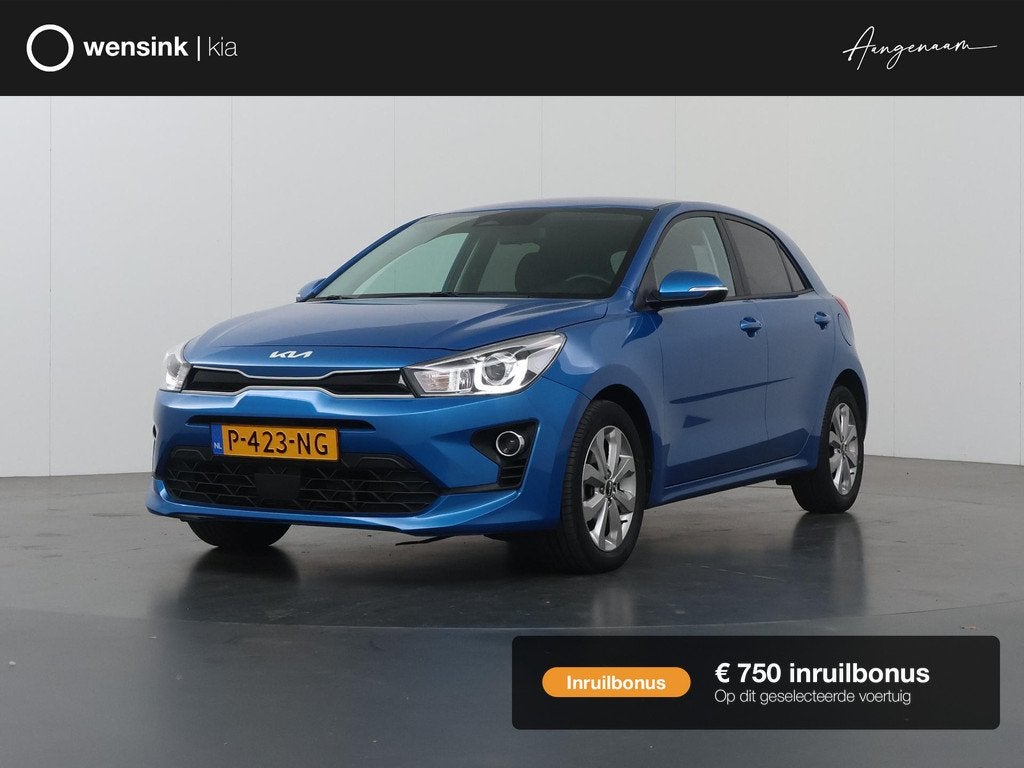 Kia Rio 1.0 T-GDi MHEV DynamicPlusLine | Navigatie | Parkeer, Auto's, Kia, Voorwielaandrijving, Automatische klimaatregeling, Gebruikt