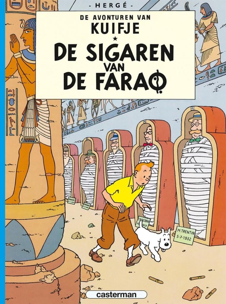 Boek Kuifje - De Sigaren Van De Farao, Boeken, Stripboeken, Eén stripboek, Ophalen of Verzenden, Zo goed als nieuw, Hergé