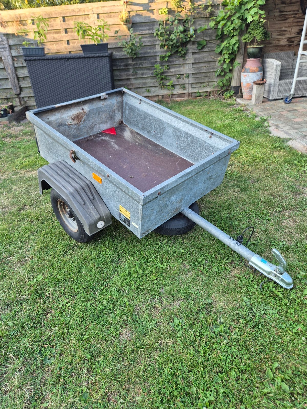 aanhangwagentje, Ophalen, Gebruikt, 80 kg of meer, Vering