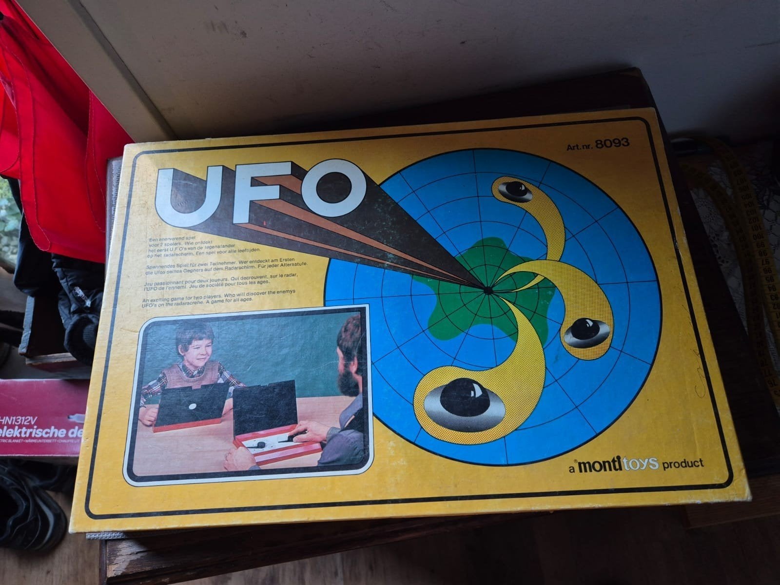 UFO spel, Ophalen of Verzenden, Zo goed als nieuw