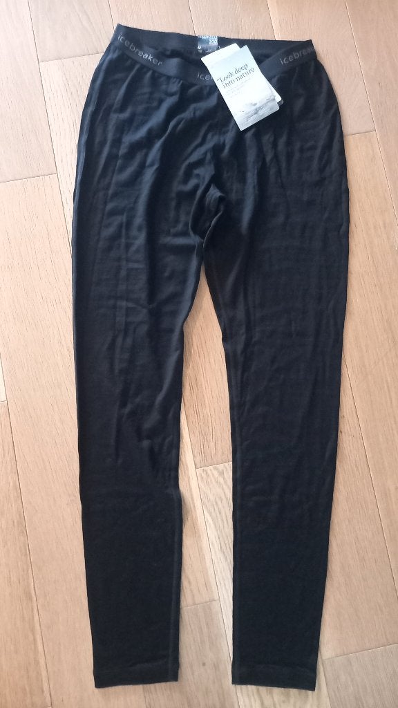 NIEUW Icebreaker merino ondergoed leggings, Legging, Verzenden, Zwart, Nieuw