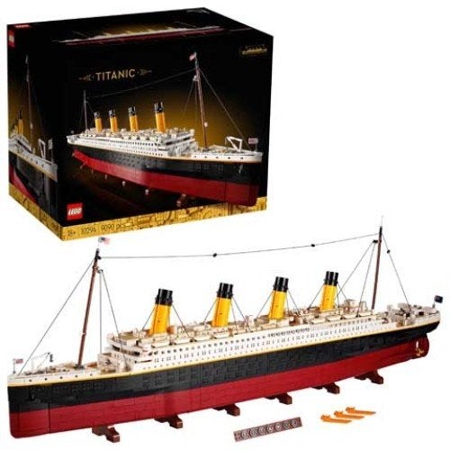 Lego 10294 TITANIC, Ophalen of Verzenden, Zo goed als nieuw