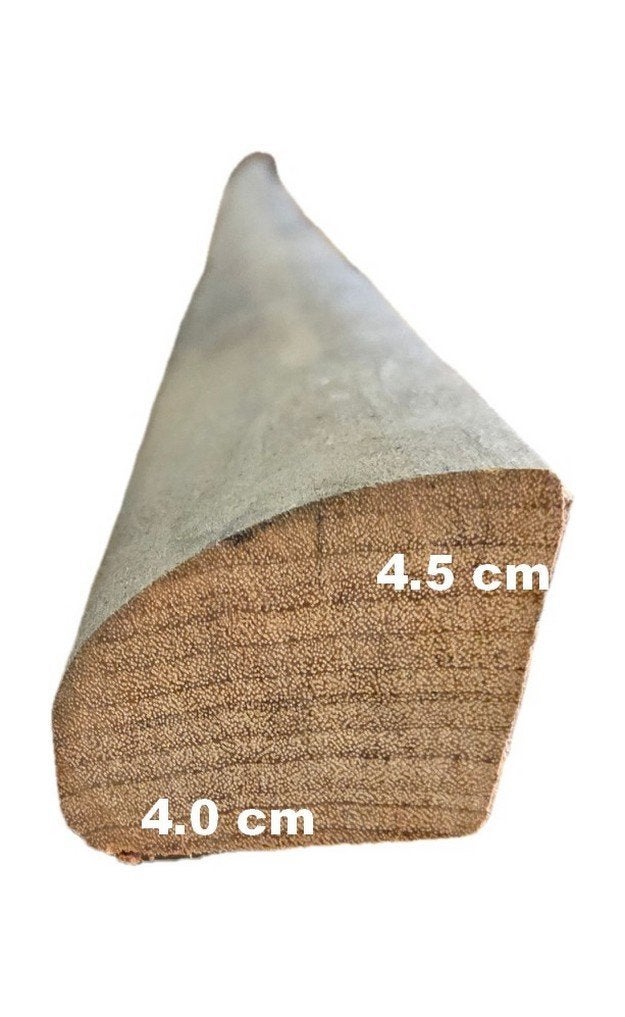 44 x Hardhout- kwartrond - nr: HB30, Ophalen, 180 tot 250 cm, Overige typen, Hardhout