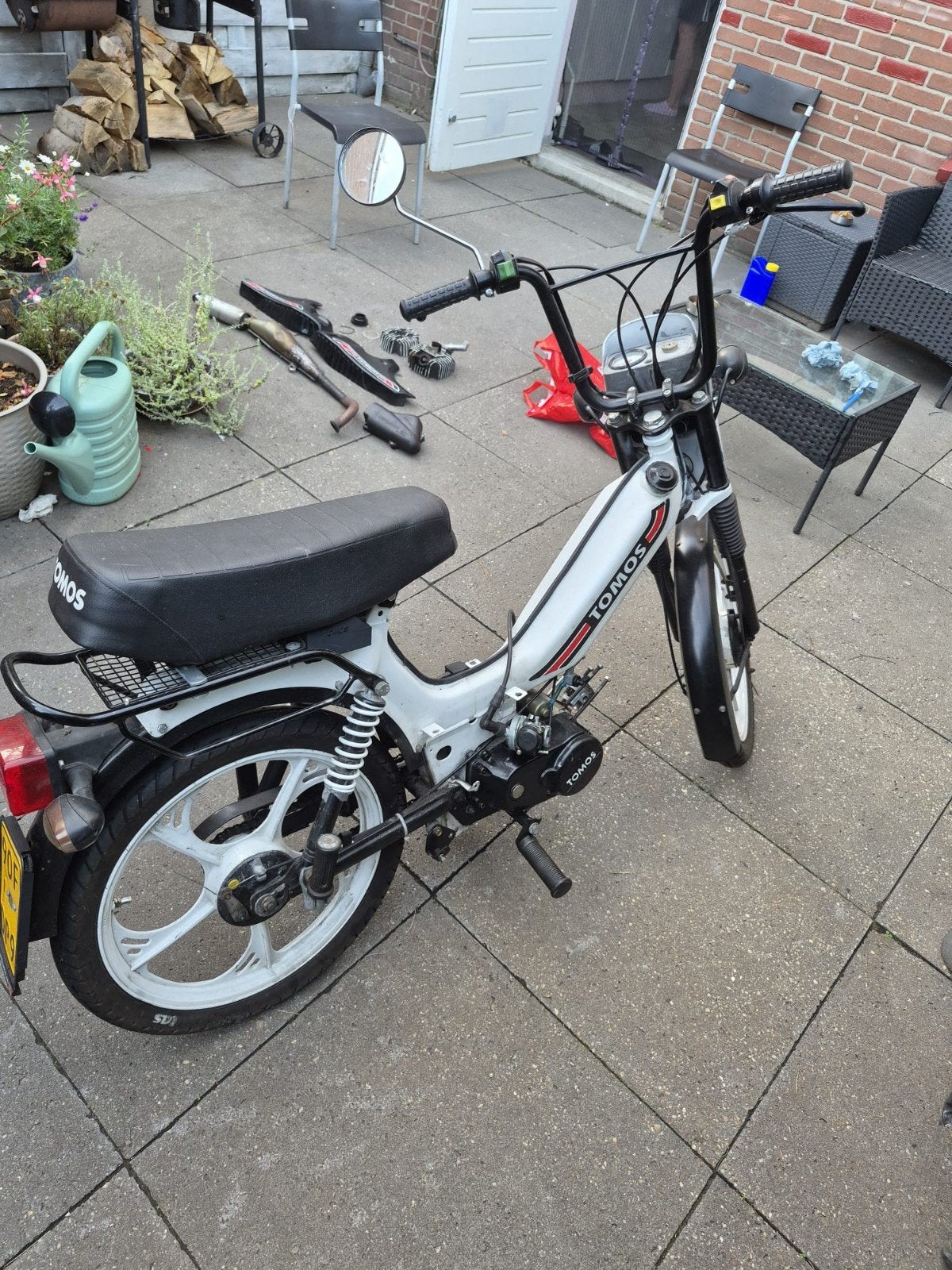 tomos a3 geel kenteken, Ophalen, Maximaal 45 km/u, 65 cc, Zo goed als nieuw