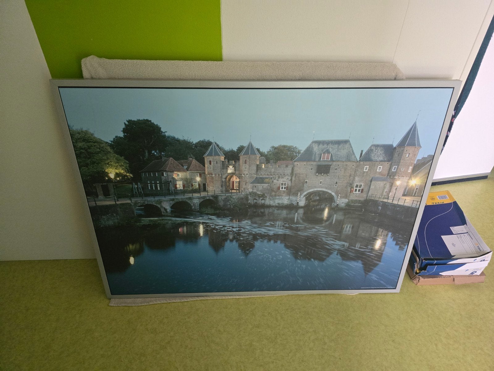 IKEA Schilderij Amersfoort - 140x101 cm, Huis en Inrichting, Woonaccessoires | Schilderijen, Tekeningen en Foto's, Ophalen, Gebruikt