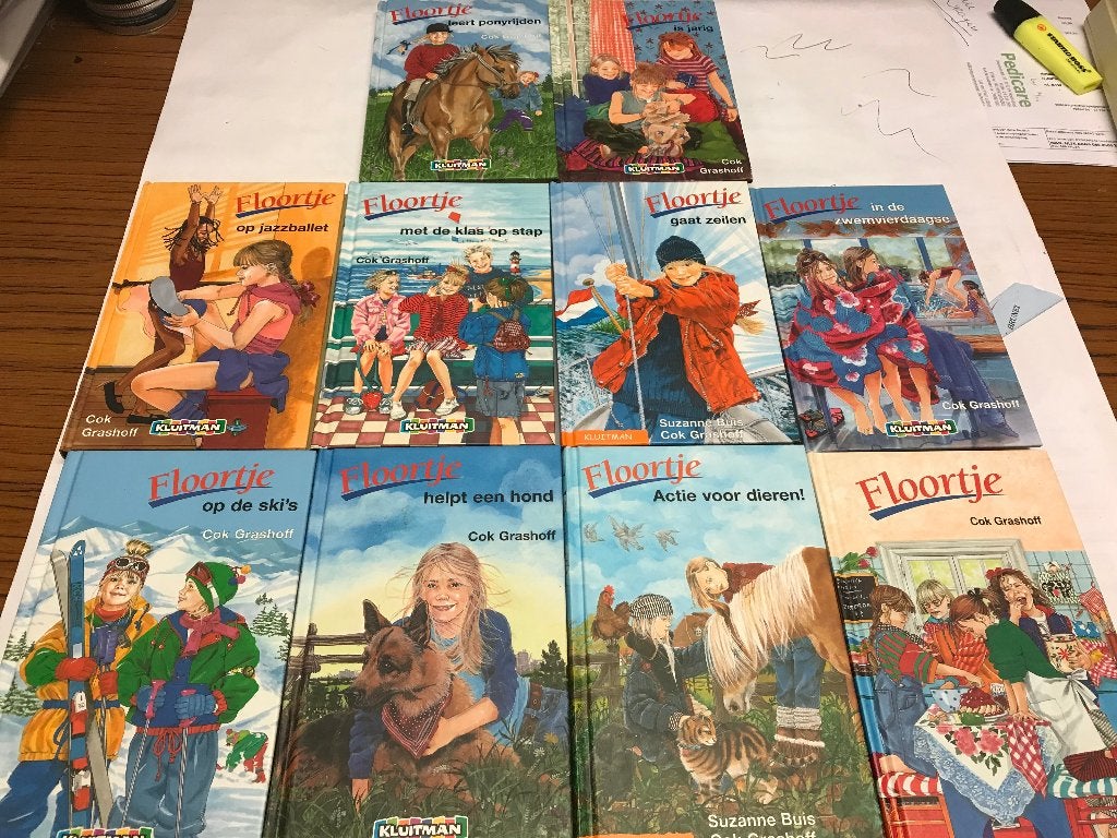 T.K. nog 14 boeken van Floortje 8+ zie actuele lijst, Ophalen of Verzenden, Zo goed als nieuw, Cok Grashof en Suzanne Buis, Fictie algemeen