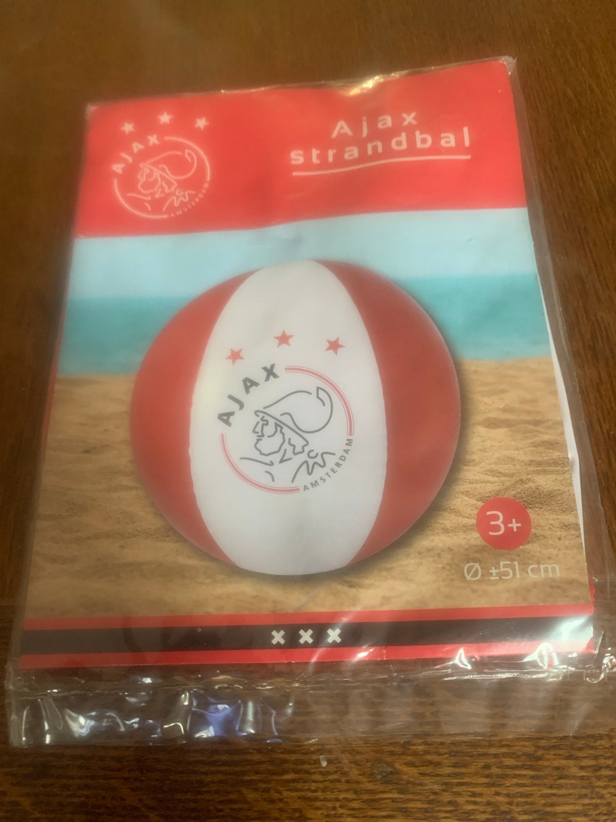 Nieuwe Ajax Strandbal - Perfect voor de zomer!, Ophalen of Verzenden, Nieuw