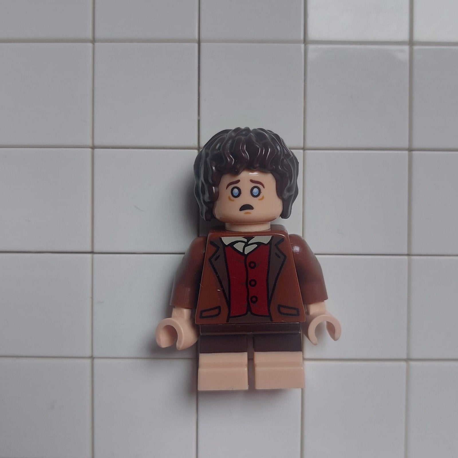 LEGO Lord of the Rings Minifig - Frodo Baggins - lor131, Ophalen of Verzenden, Zo goed als nieuw
