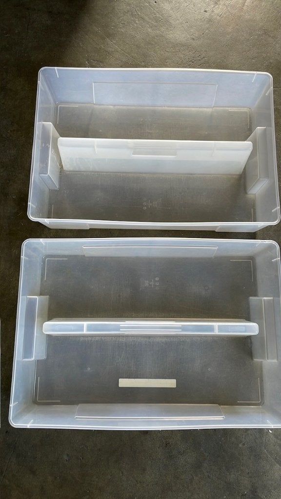 IKEA SAMLA Bakken Stapelbaar (2 Stuks), Doe-het-zelf en Verbouw, Gebruikt, Minder dan 50 cm, Ophalen of Verzenden, Minder dan 40 cm