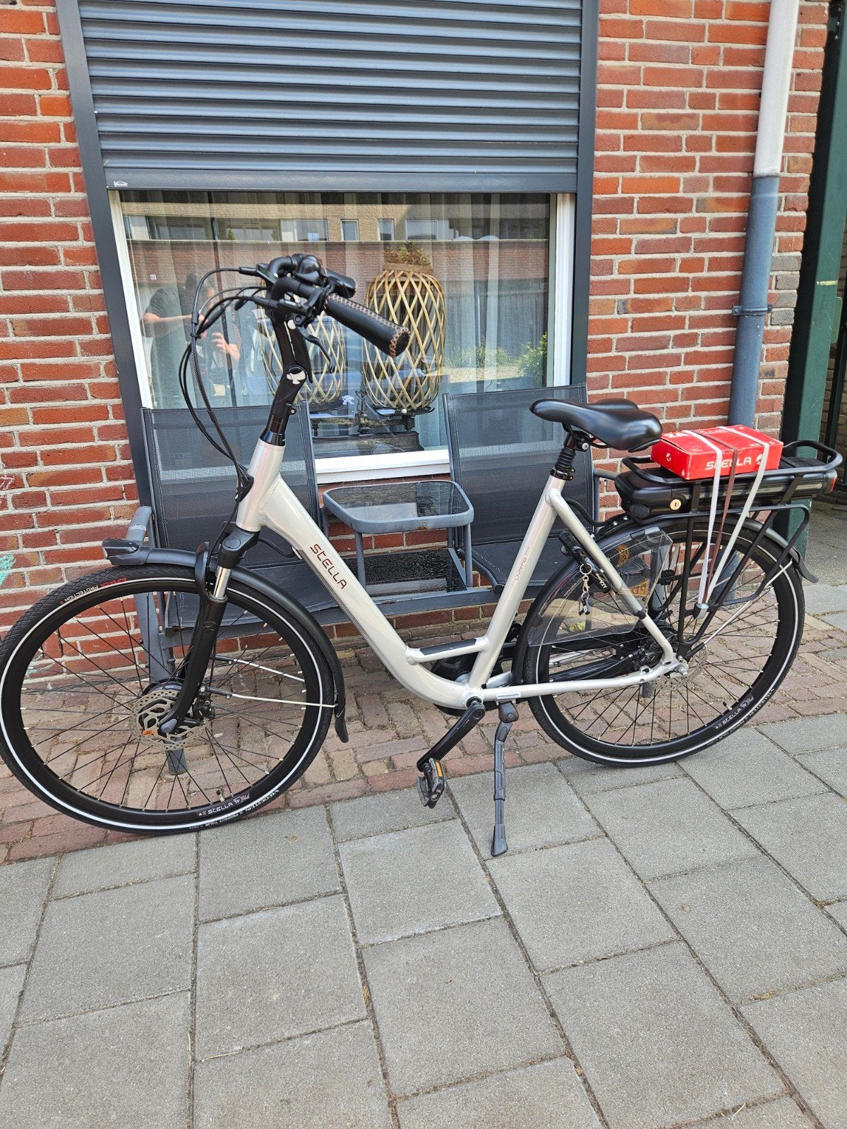stella livorno fdst elektrische e-bike, Zo goed als nieuw, 51 tot 55 cm, 50 km per accu of meer, Ophalen