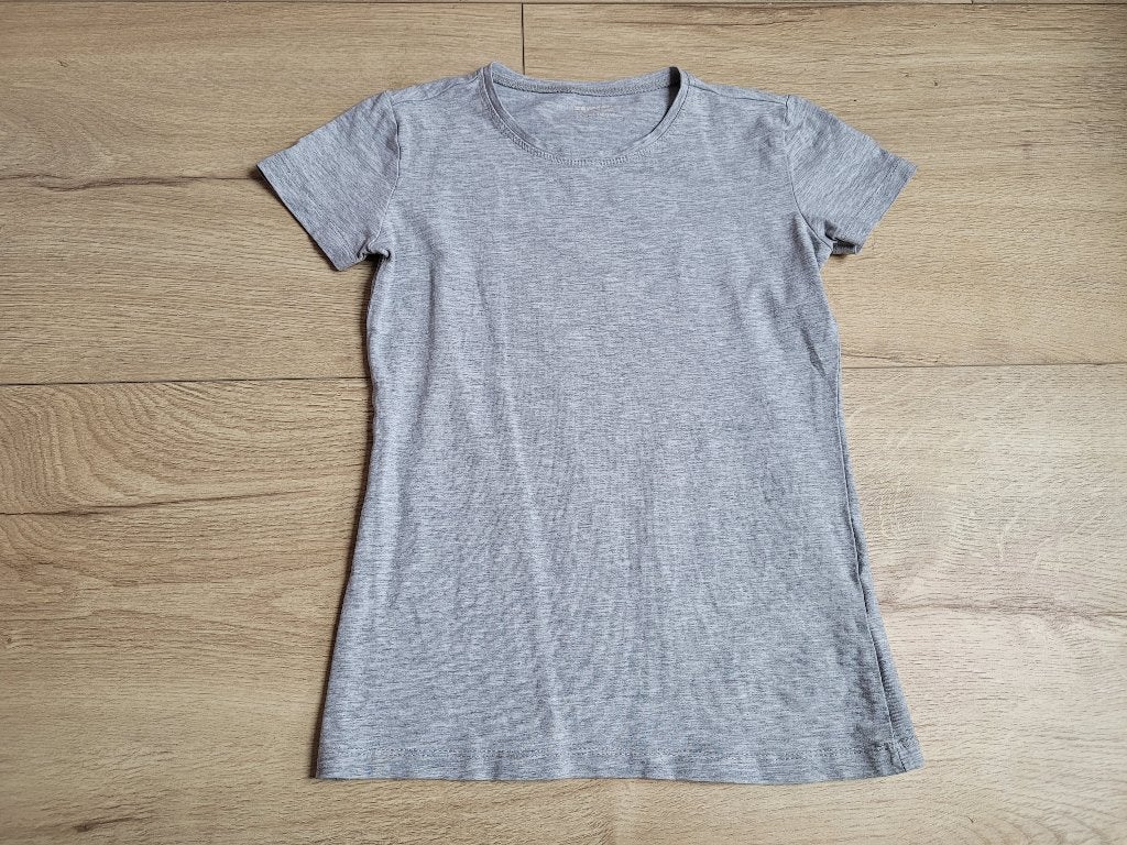ZEEMAN grijs T-shirt maat 146/152 ~ SC2002, Kinderen en Baby's, Kinderkleding | Maat 146, Zeeman, Gebruikt, Meisje, Ophalen of Verzenden